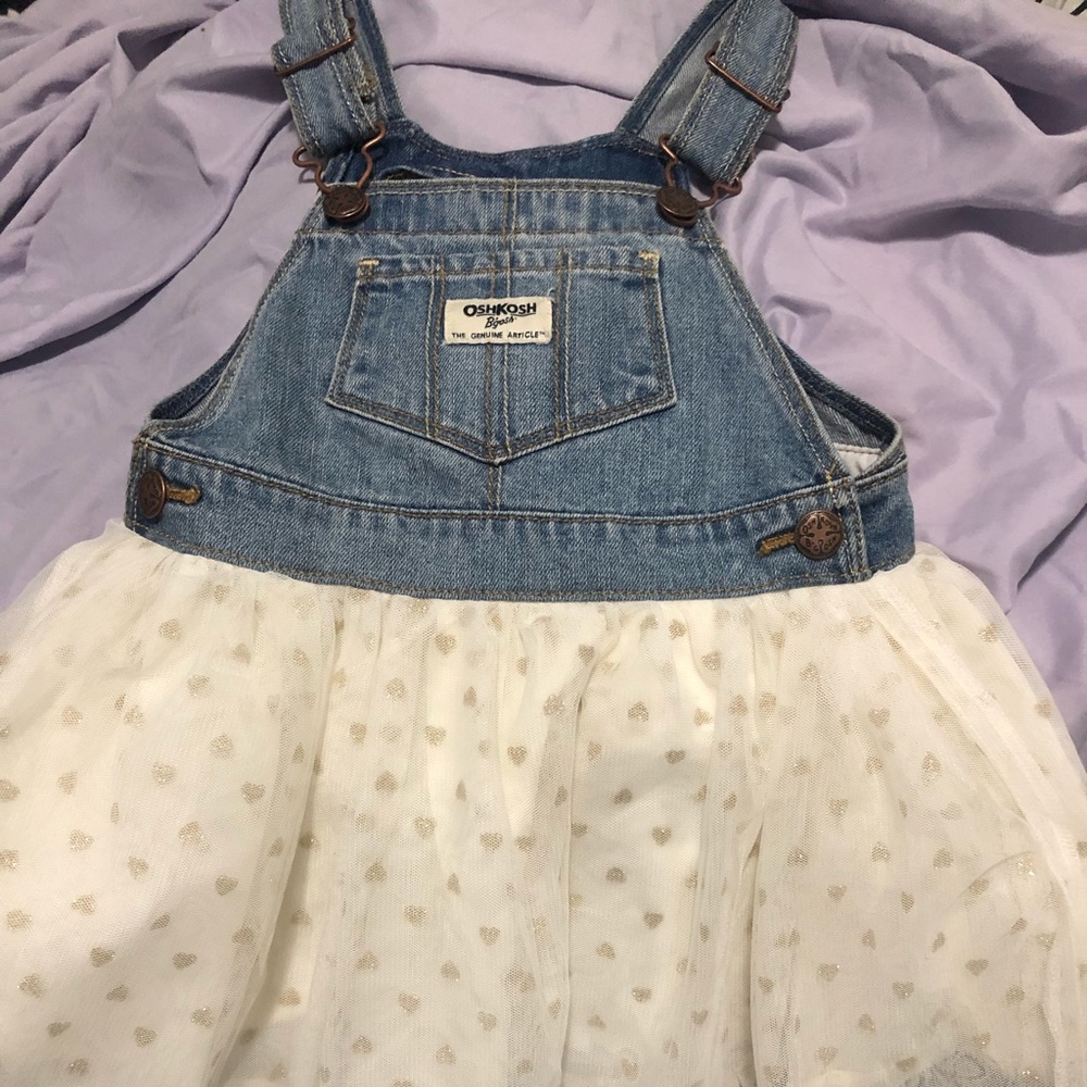 BRAND NEW 3T Osh Kosh denim dress